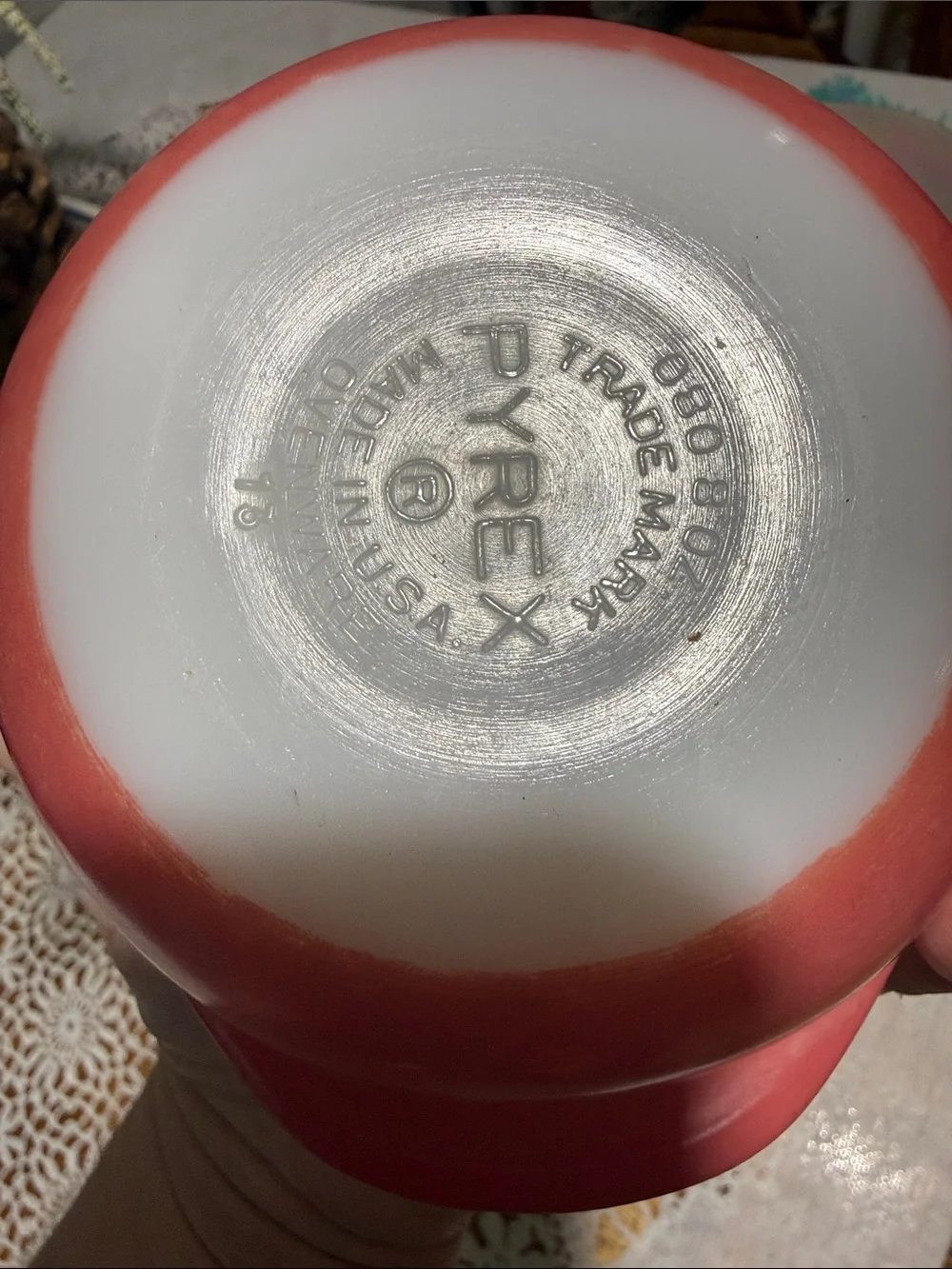 Pyrex Pink flamingo Glass Covered Bowls Set 080